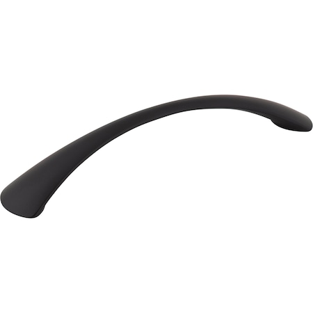 Elements 128 mm Center-to-Center Black Arched Belfast Cabinet Pull 976-128BLK